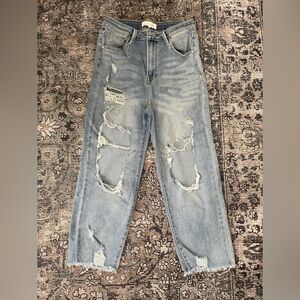 Risen Crop Jeans - Ladies 13/31